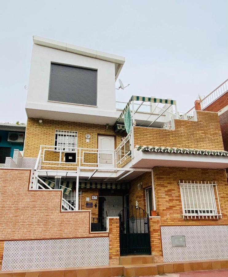 Casa Carmen Atico Primera Linea De Playa Málaga Dış mekan fotoğraf